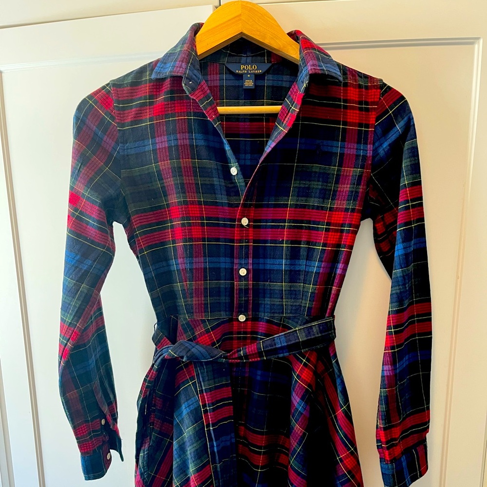 Girls Ralph Lauren 100% cotton dress.